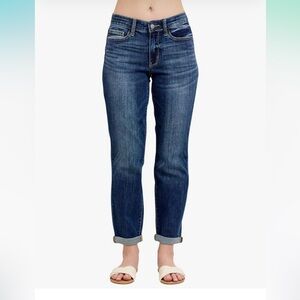 Judy Blue Dark Wash Boyfriend Jeans